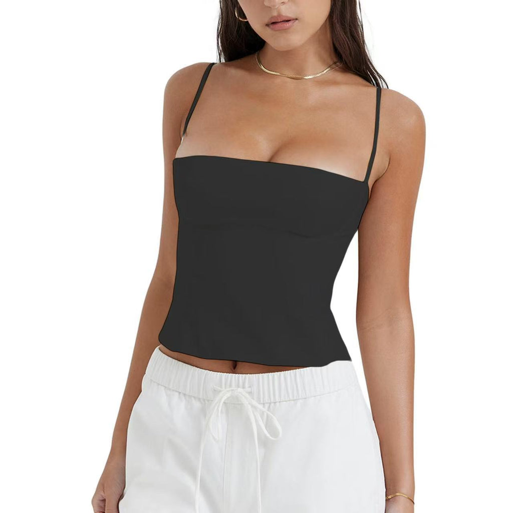 Women's Sleeveless Sling Top Summer Loose Fit