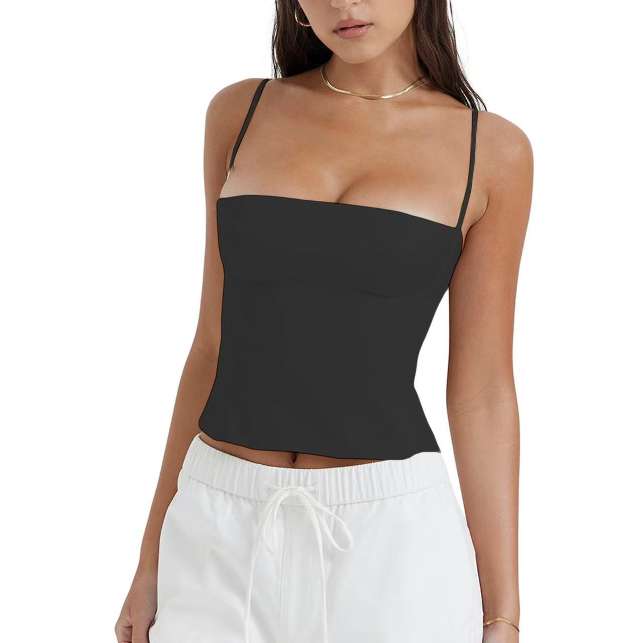 Women's Sleeveless Sling Top Summer Loose Fit