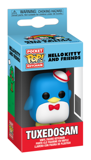 Sanrio - Tuxedosam Funko Pop! Keychain Vinyl Figure-0