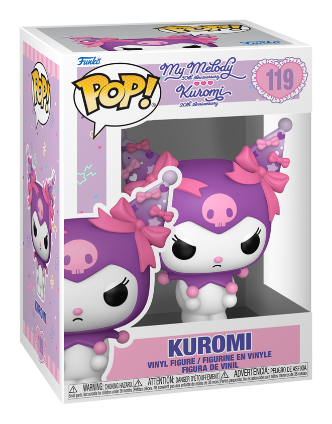 Sanrio - Kuromi Grumpy Funko Pop! Vinyl Figure-1