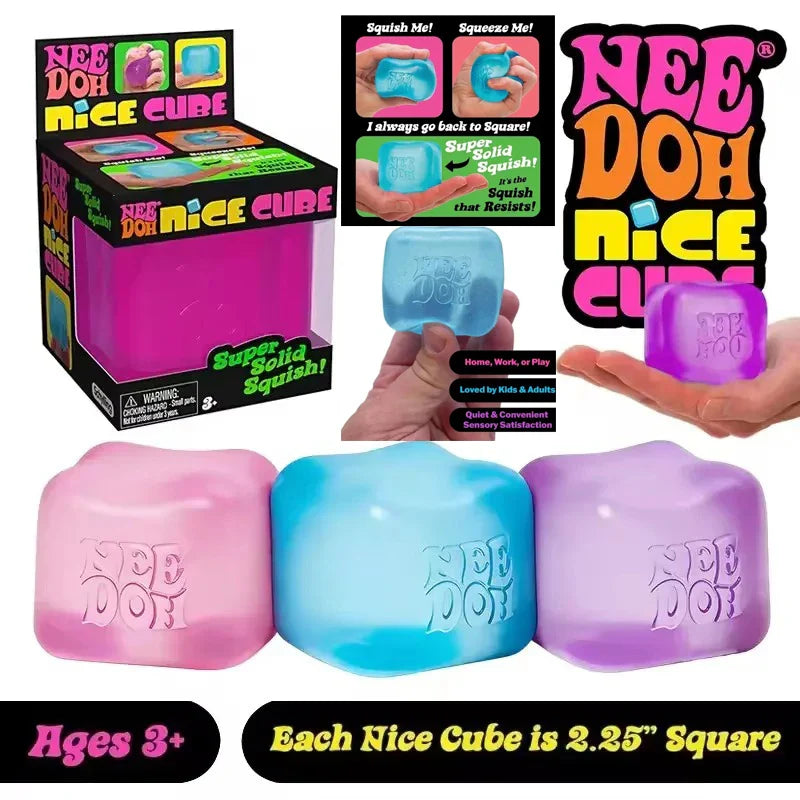 Squishy Needoh Stress Cube