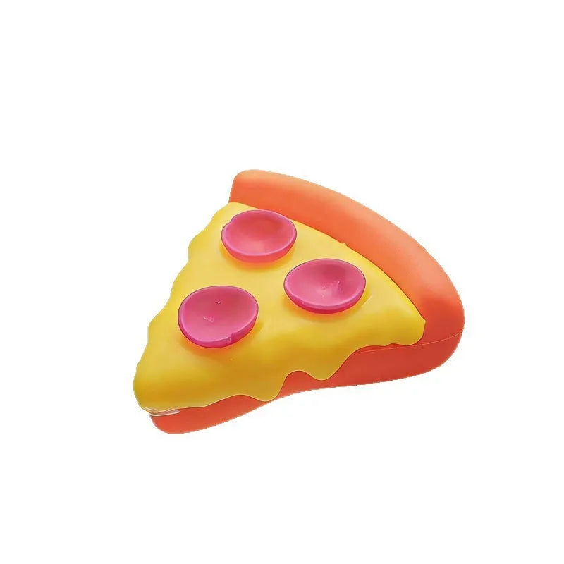 Schylling Needoh pizza Sensory Fidget Cube Stress Relief Squishy Cube Anti-Anxiety Squeeze Object For Focus ADHD Population