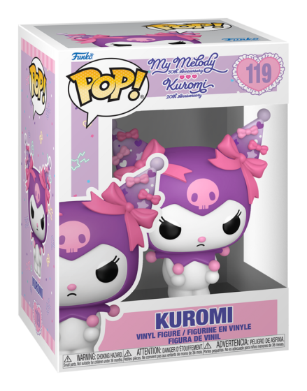 Sanrio - Kuromi Grumpy Funko Pop! Vinyl Figure-0