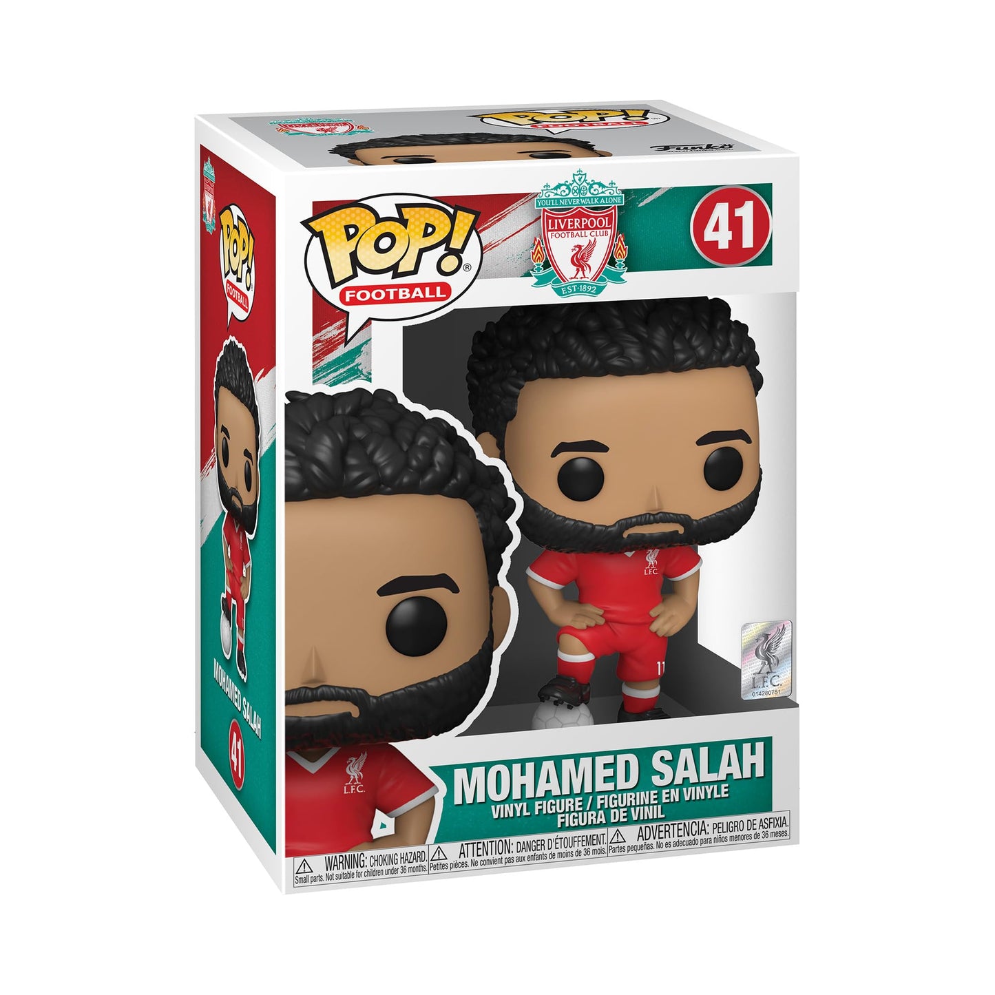 Pop! Vinyl - Liverpool - Mohamed Salah-0
