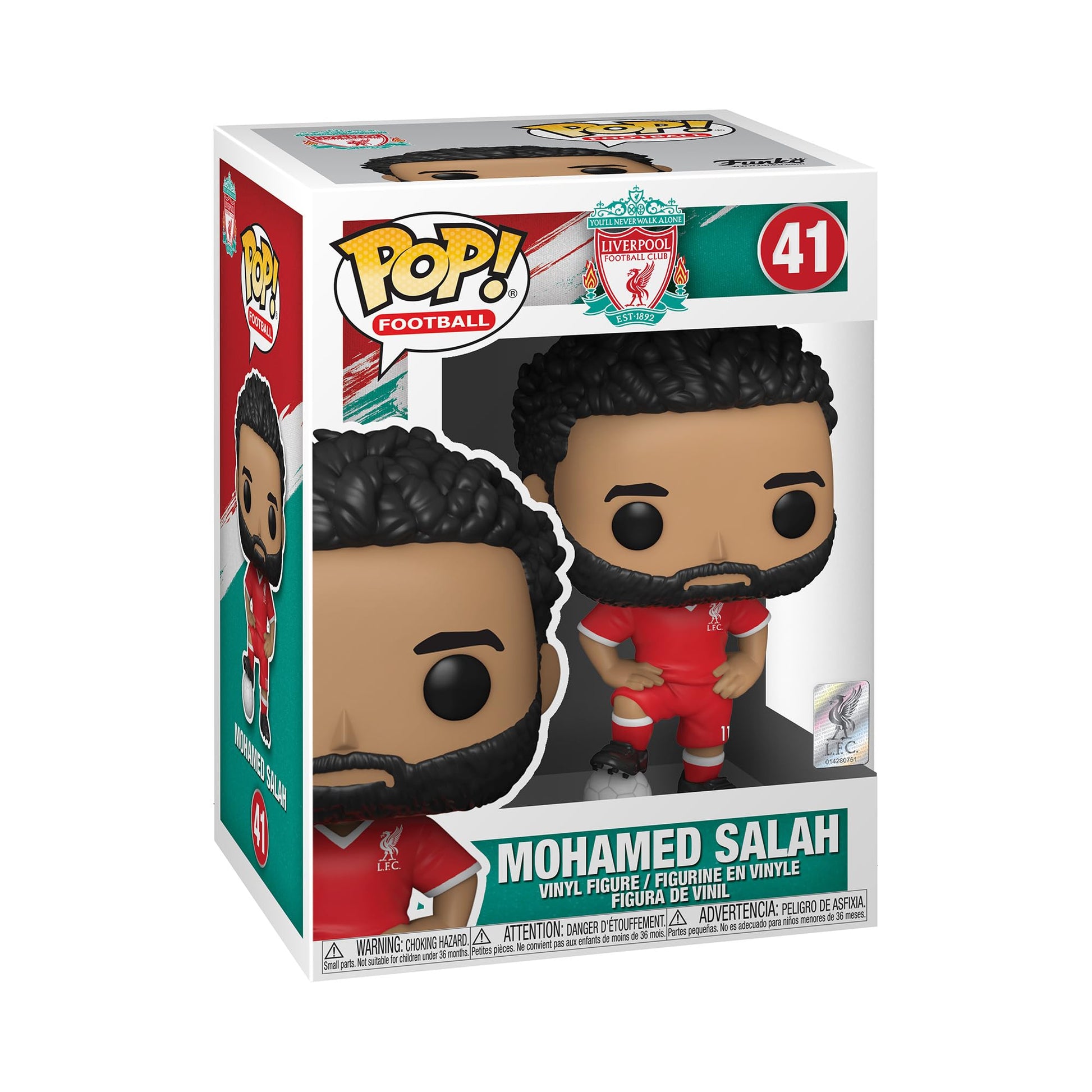 Pop! Vinyl - Liverpool - Mohamed Salah-0
